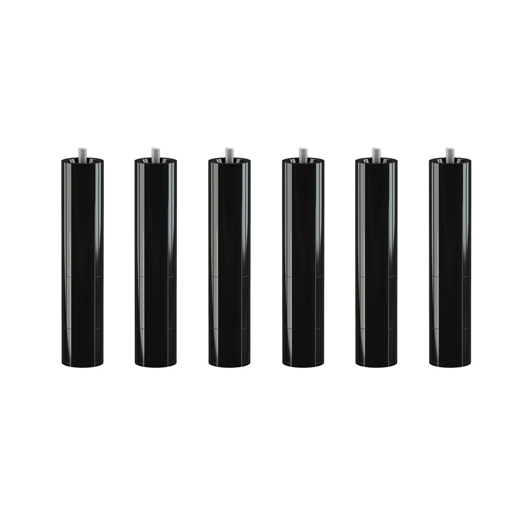 6 pcs / set Plastic Adjustable Legs for Adjustable Bed , 6inch+3inch+3inch